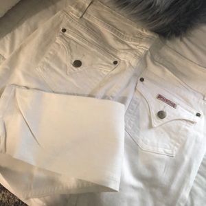 Hudson White Jeans